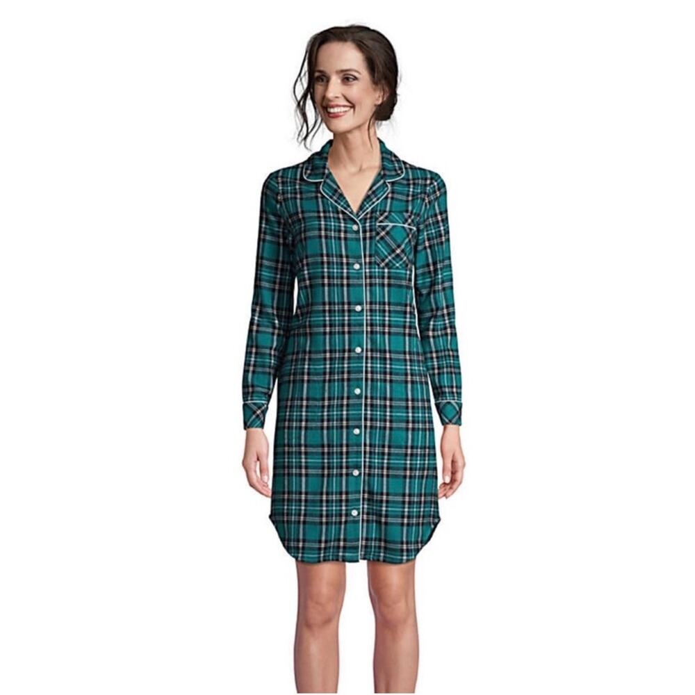Land's End x Draper James NWT Flannel Night Gown Size M